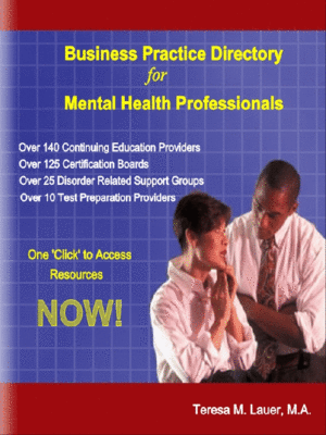 cover image of Business Practice Directory for Mental Health Professionals